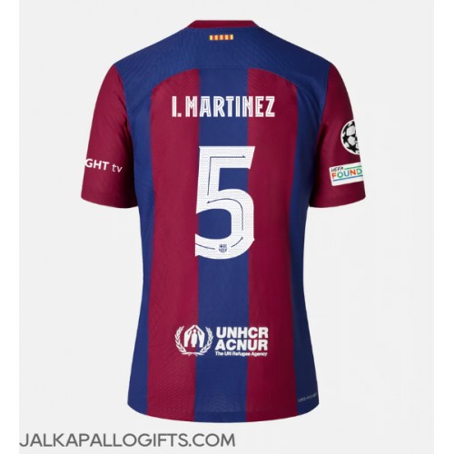 Barcelona Inigo Martinez #5 Kotipaita 2023-24 Lyhythihainen
